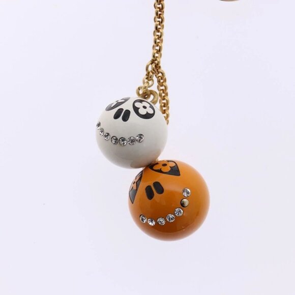 LOUIS VUITTON Porte ClesChainne Key Holder Metal T&B Gold M60076 LV Auth 129759 - Picture 6 of 11